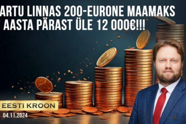 Andro Roos, Maksim Romanovitš: Tartu linnas 200-eurone maamaks 7 aasta pärast üle 12 000€!!!