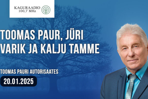 Toomas Paur, Jüri Varik ja Kalju Tamme 20.01.2025